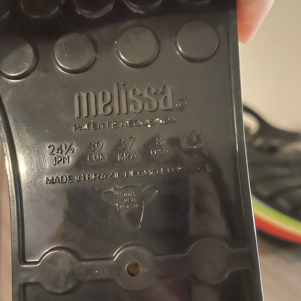 Melissa Jelly Sandals Platform